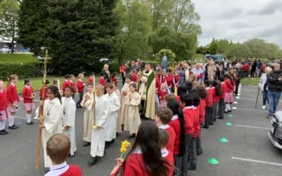 Saint Clare’s May Procession