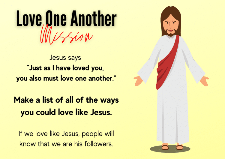 Love one another…