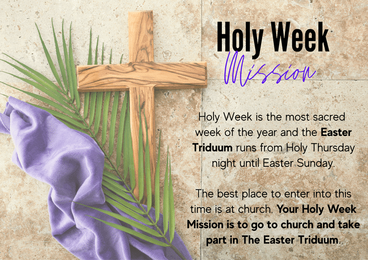 This is Holy Week
